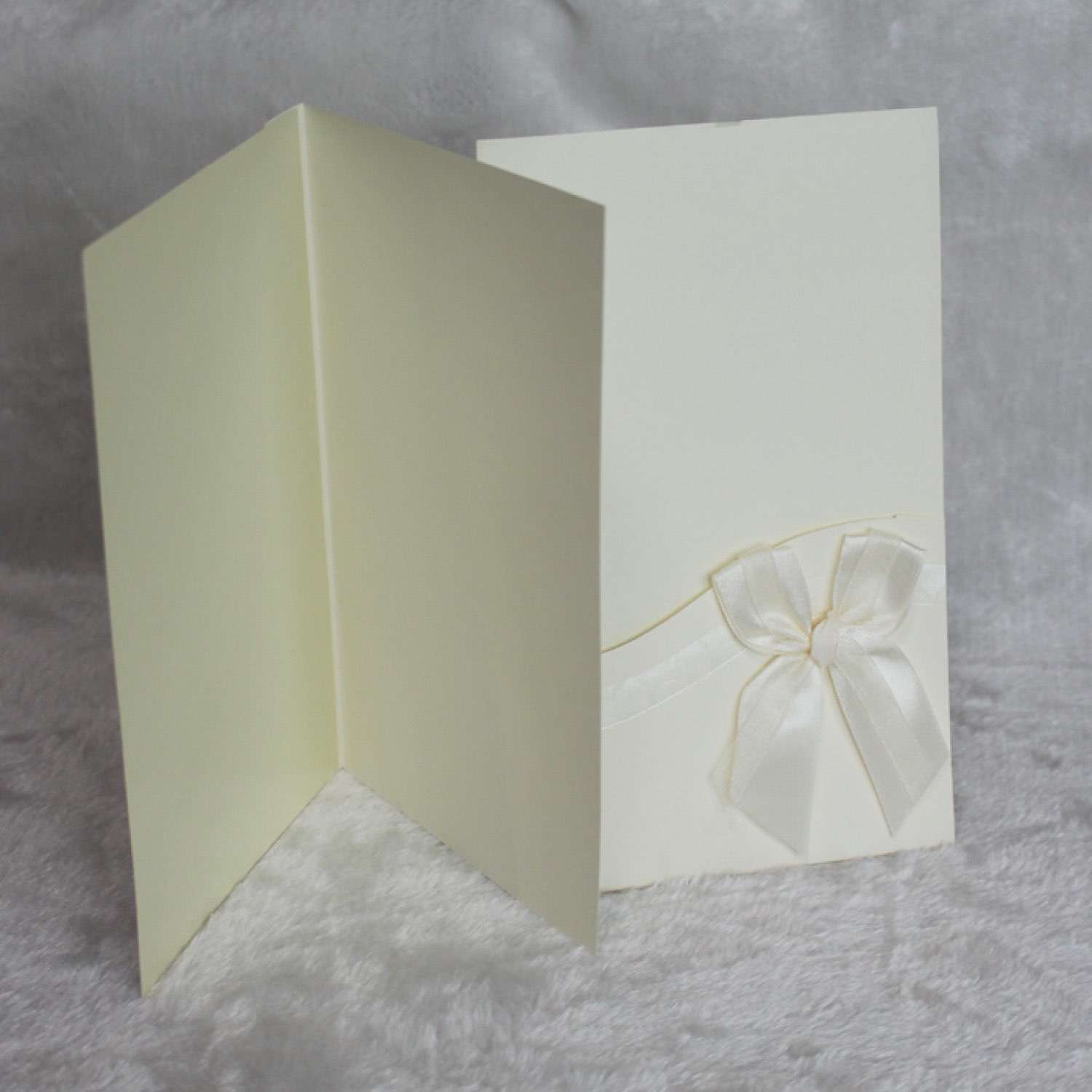 Rose Embossing Invitation Wedding Card Customized Elegant Invitation 